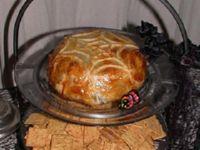 Spider Web Brie En Croute  